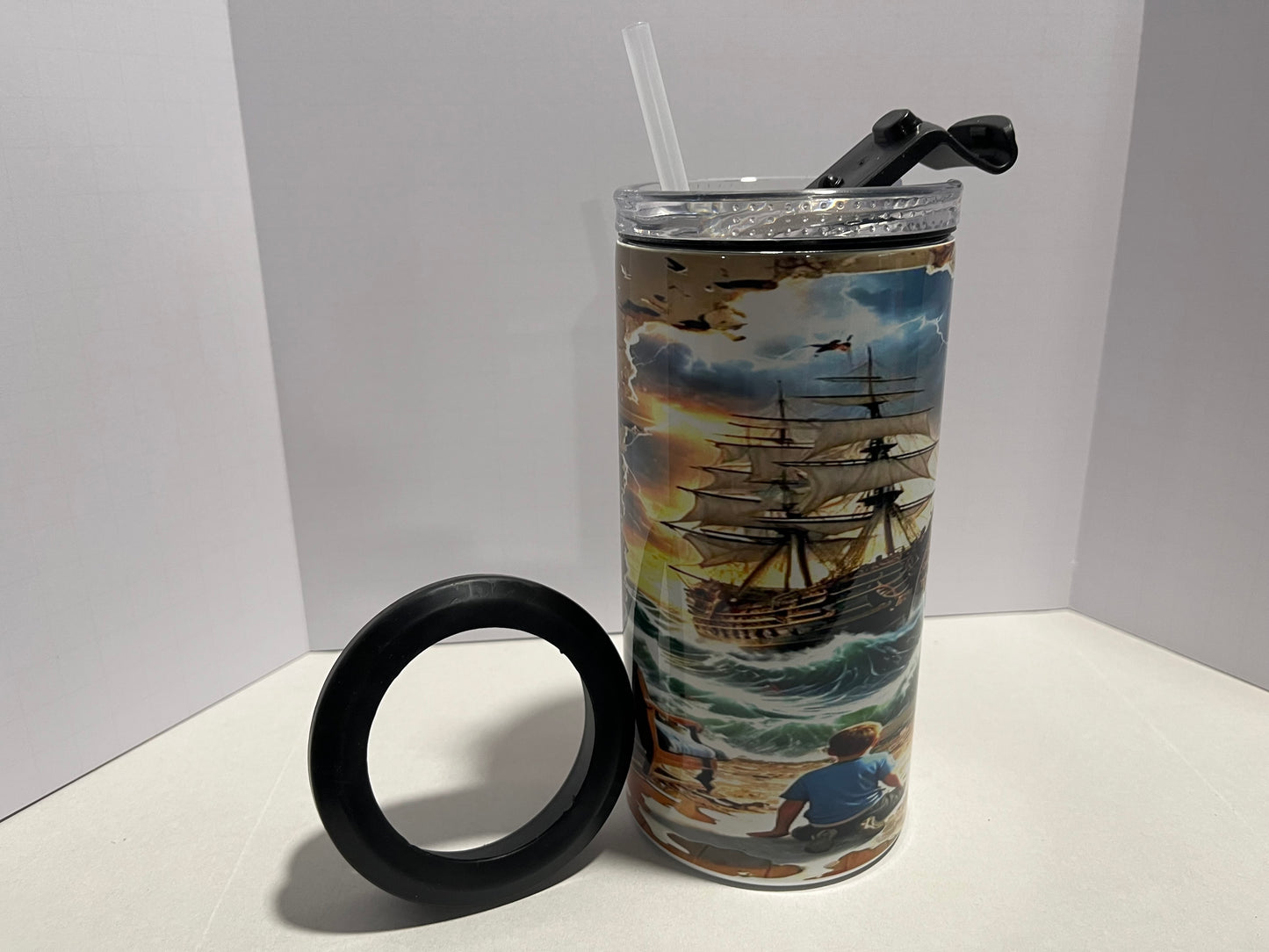 Sailboat 4 in 1 Can Cooler
